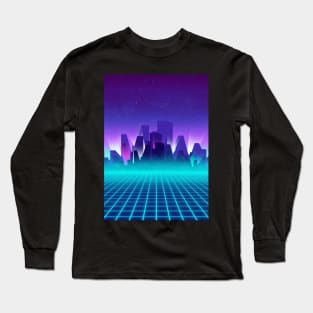 Outrun Neon Long Sleeve T-Shirt